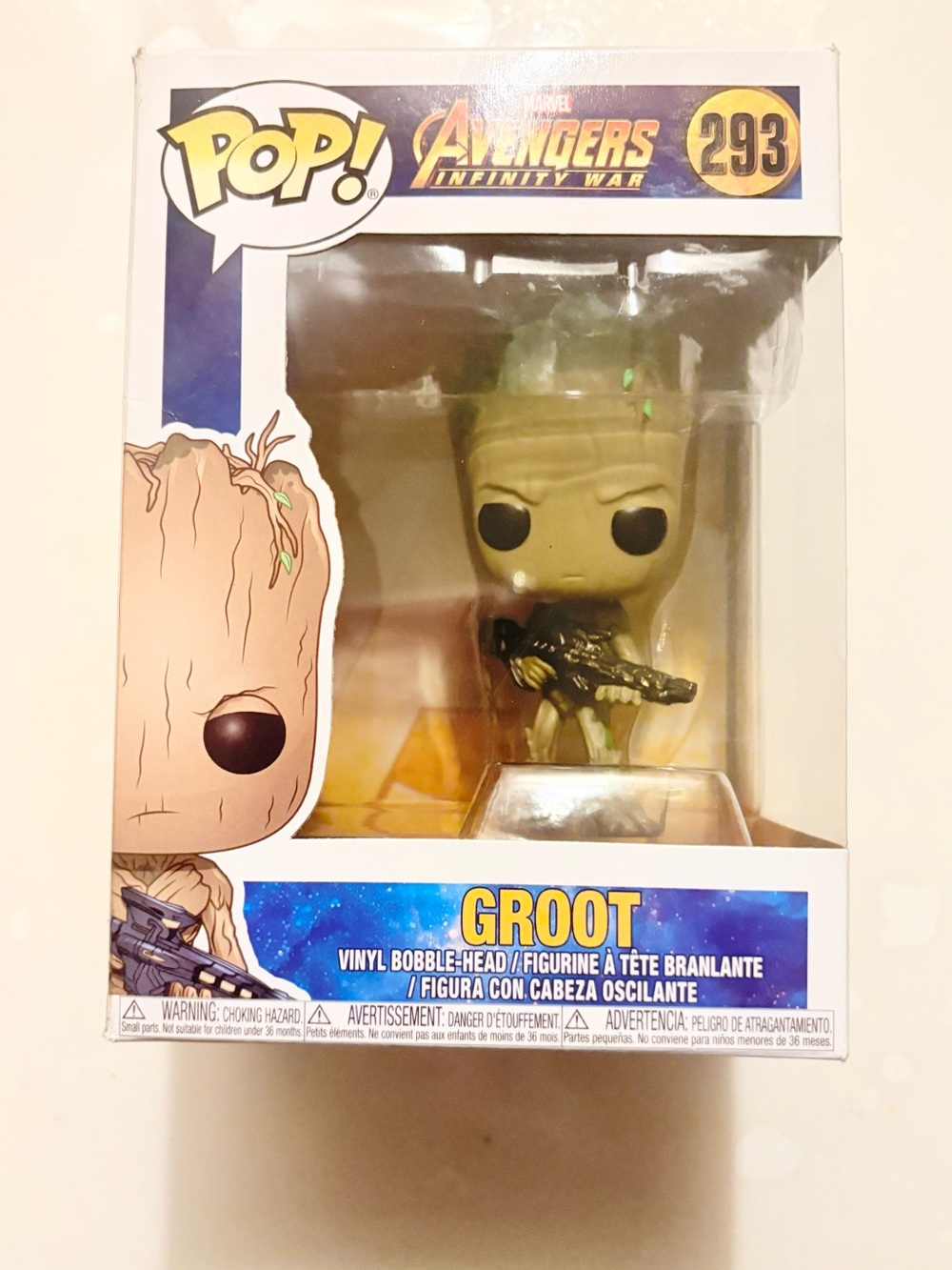 Funko Avengers Infinity War Groot Pop! Figure - Green, Brown